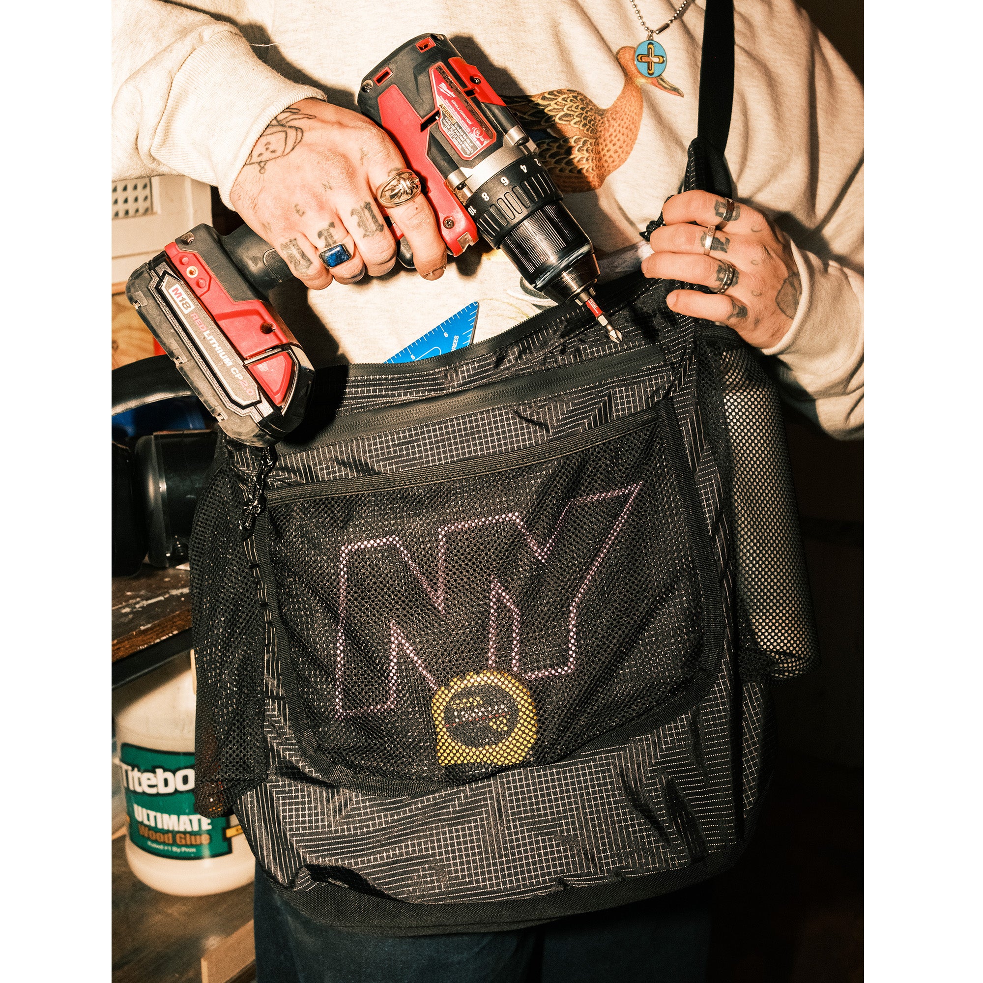 Rounded Messenger Bag - Image 10