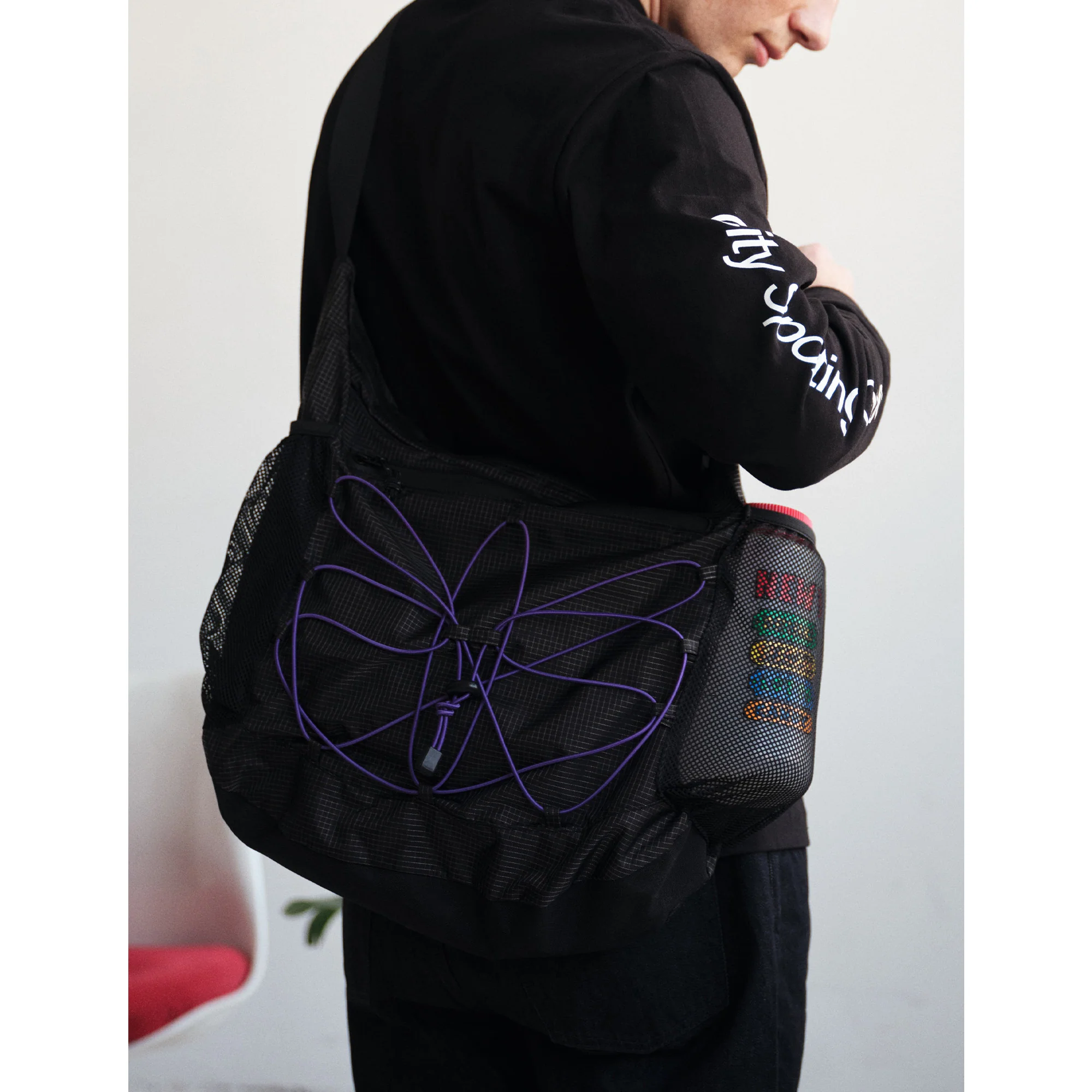 Rounded Messenger Bag - Image 9
