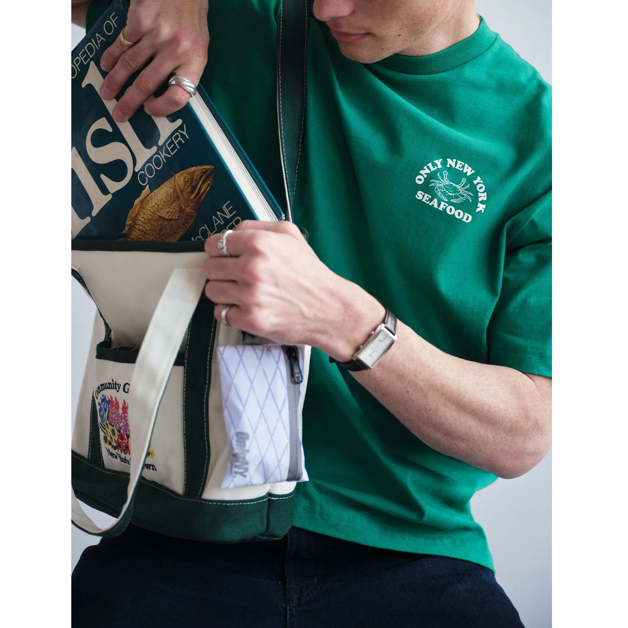 Seafood Market T-Shirt - Image 4