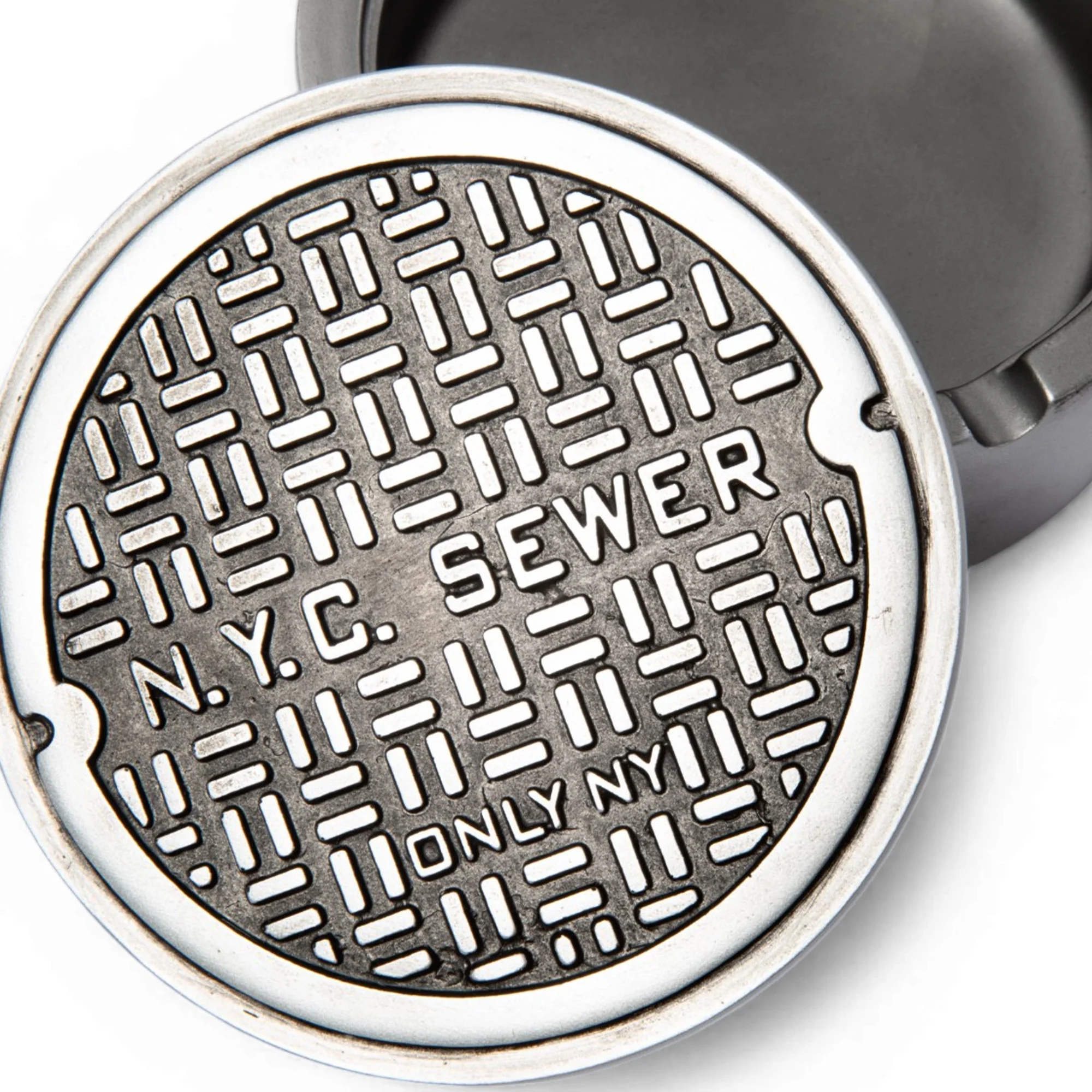 NYC Sewer Cap Ashtray - Image 7
