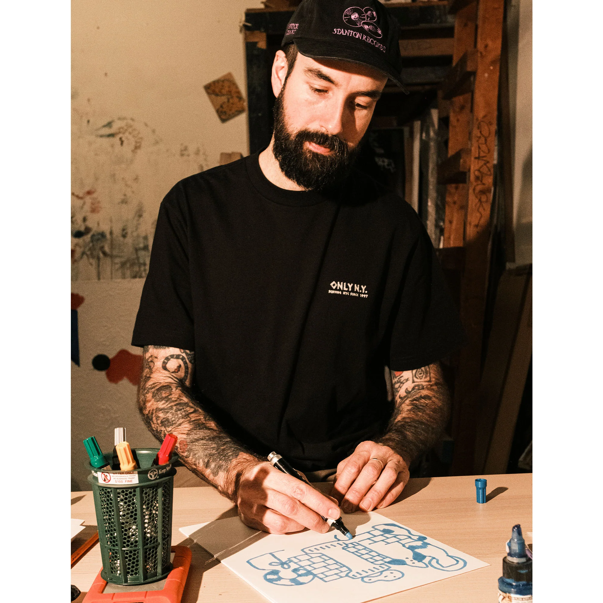 Stanton Records Snapback Hat - Image 4