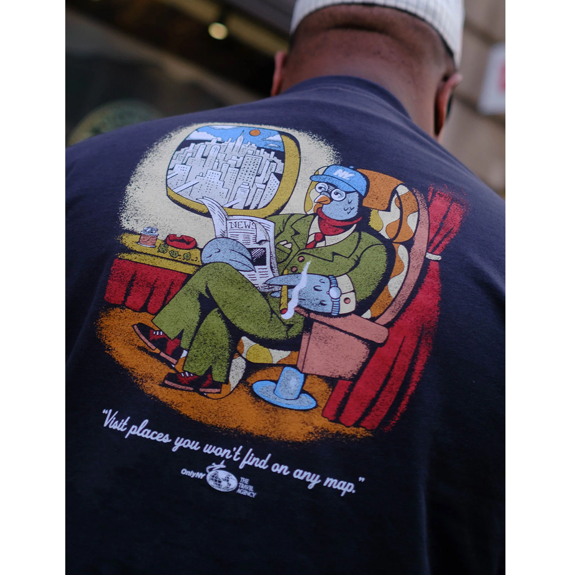 Only NY x The Travel Agency Mile High Flyer T-Shirt - Image 2