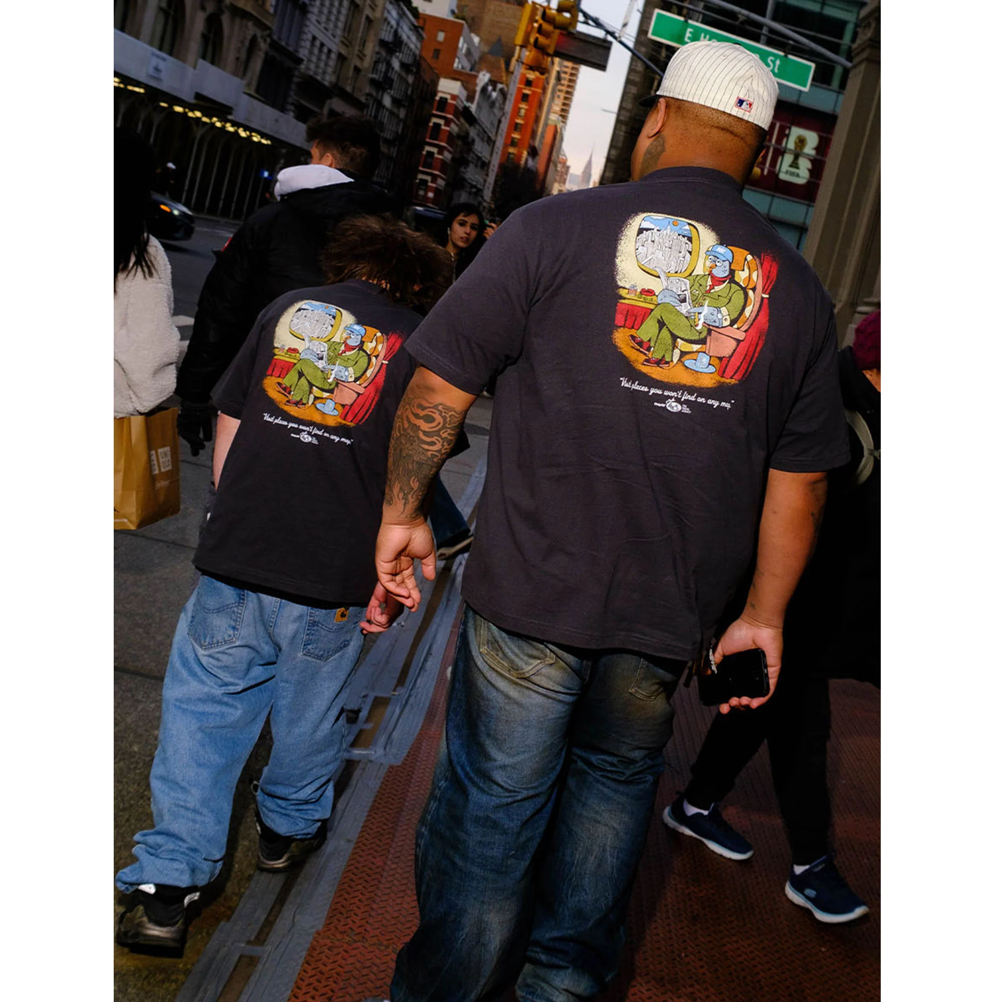 Only NY x The Travel Agency Mile High Flyer T-Shirt - Image 4