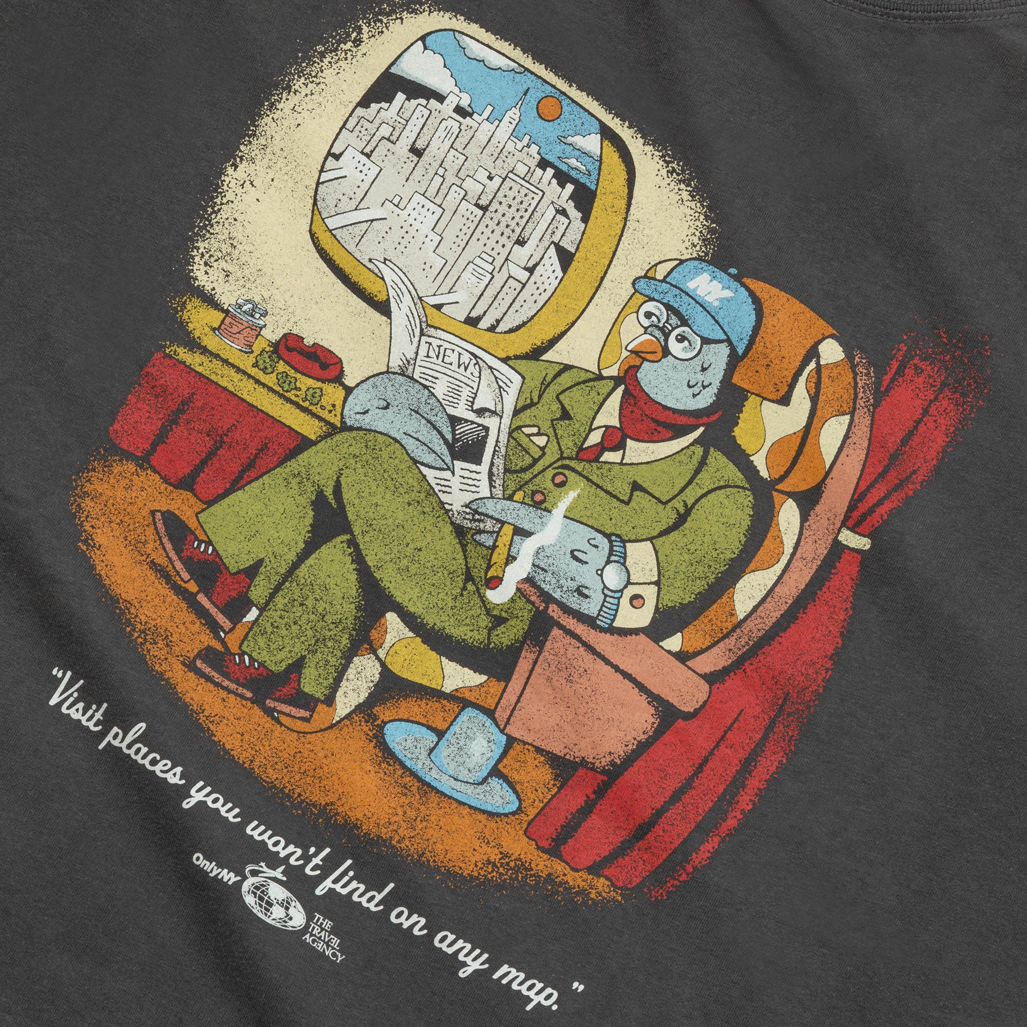 Only NY x The Travel Agency Mile High Flyer T-Shirt - Image 8