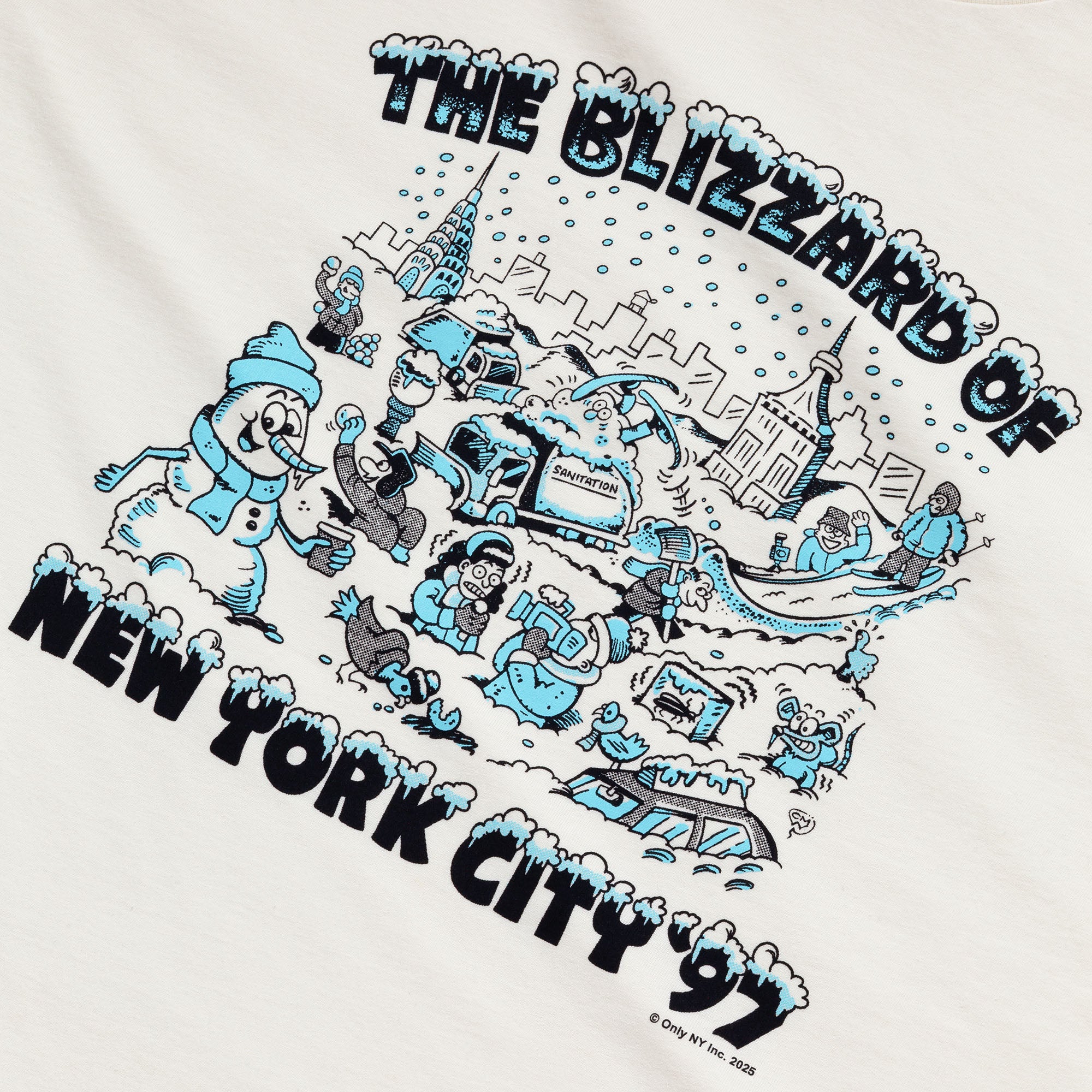 The Blizzard of NYC T-Shirt - Image 2
