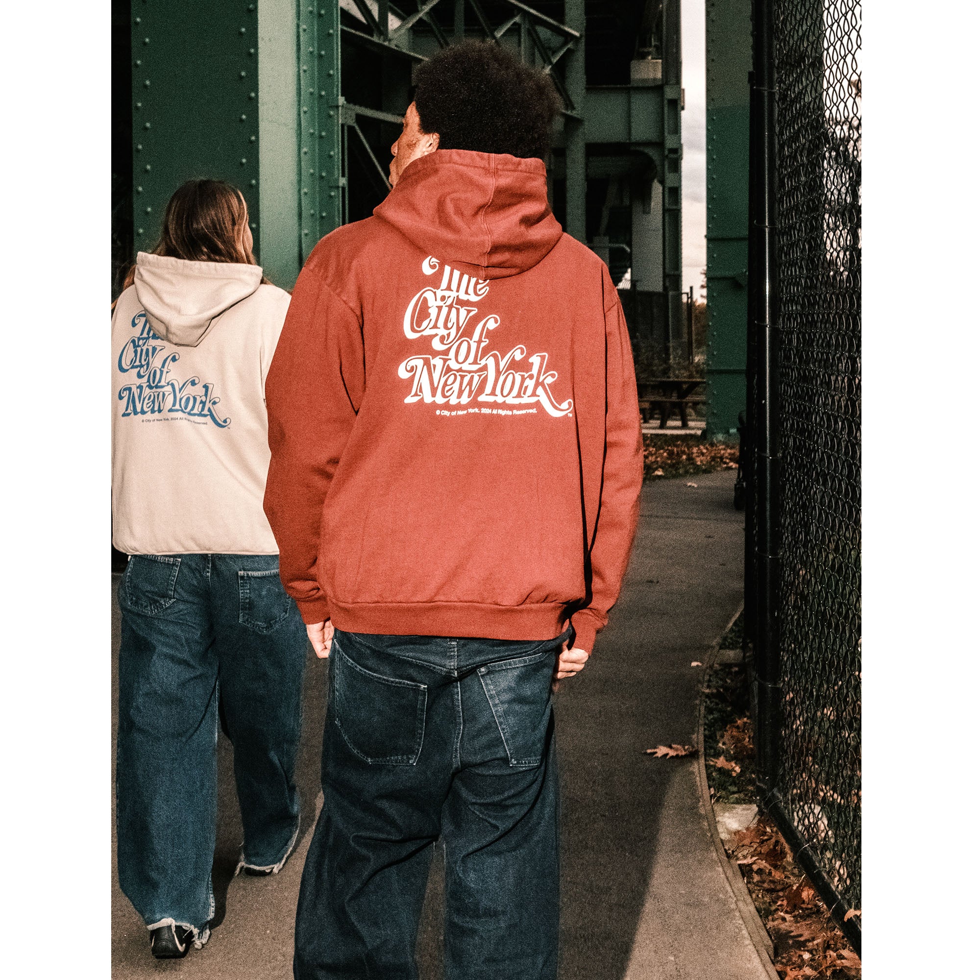 The City of New York Drop Shadow Hoodie - Image 13