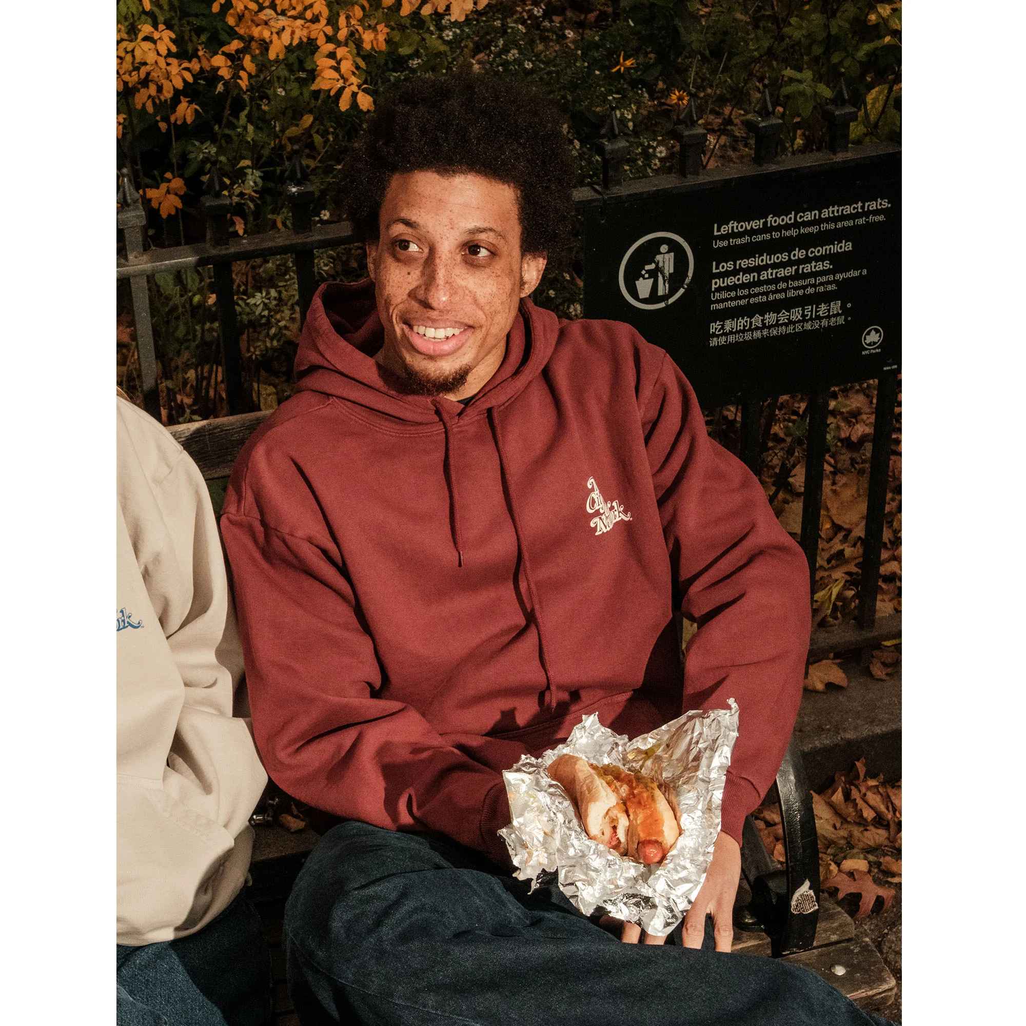 The City of New York Drop Shadow Hoodie - Image 15