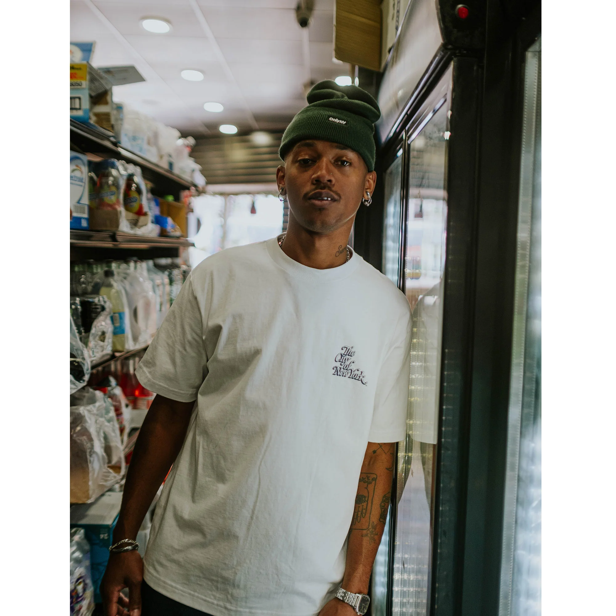 The City of New York Drop Shadow T-Shirt - Image 6