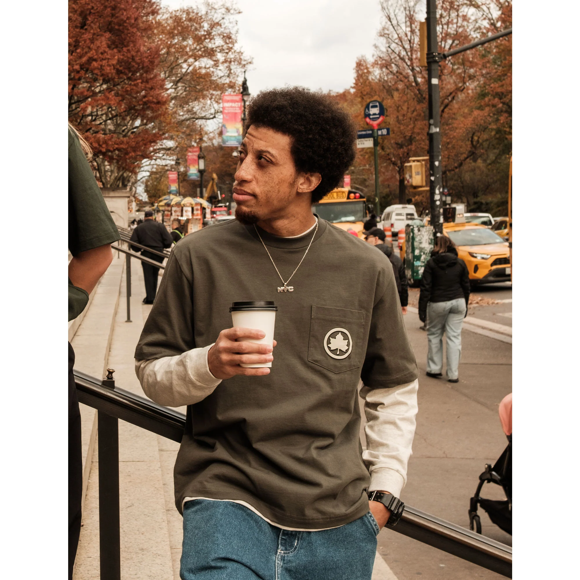 Washington Square Park Pocket T-Shirt - Image 2